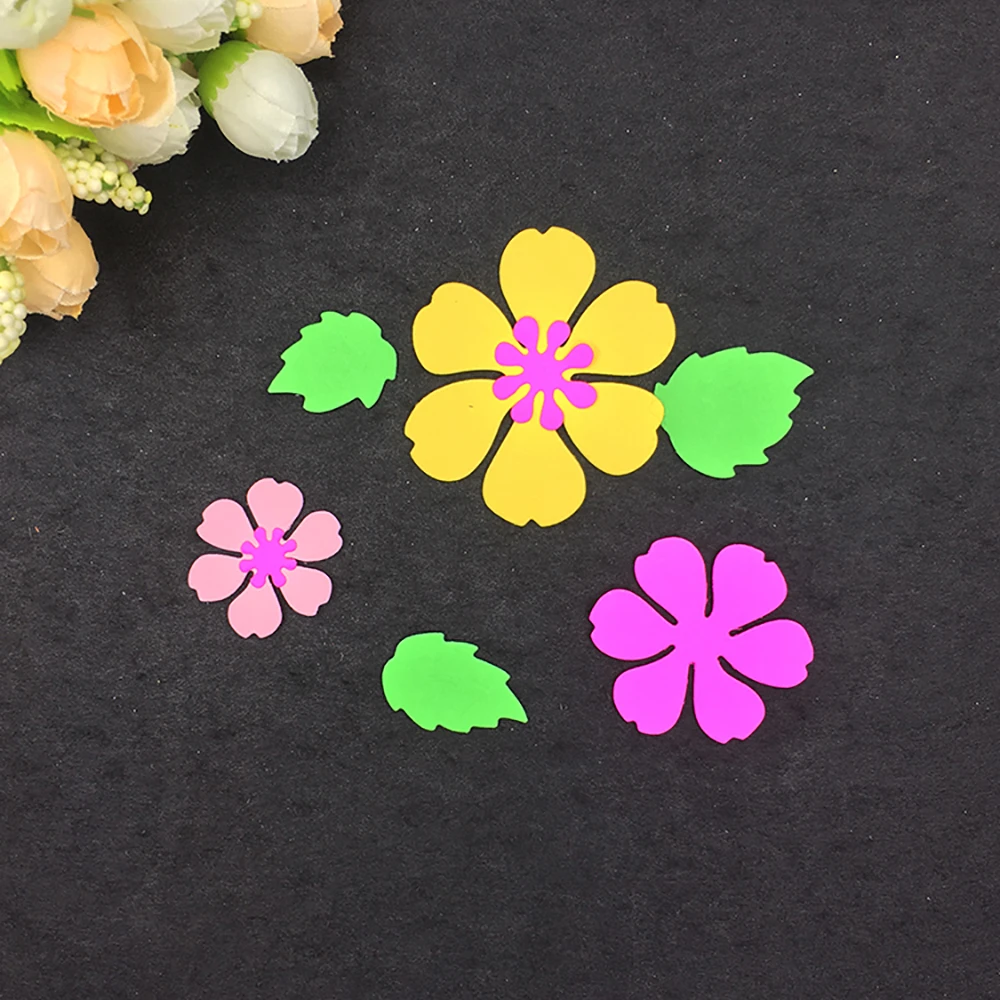 Little Flowers Dies scrapbooking New Arrival Metal Cutting 2019 Design Craft For Card Cut Valentine | Дом и сад