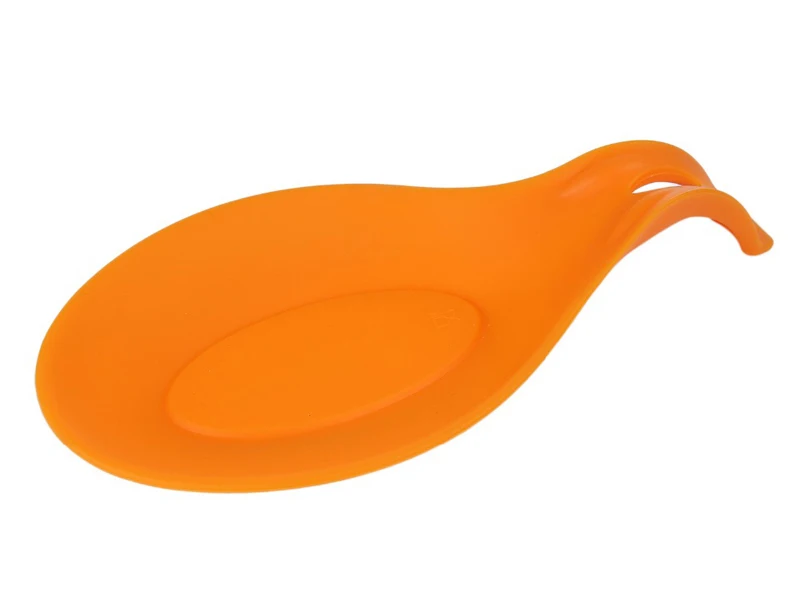 1pc Silicone Spoon Rest Heat Resistant Spatula Holder Tableware Placement Mat Kitchen Cooking Tools (4)