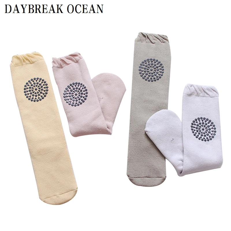 Newborns Baby Kneepad Protector Non-Slip Dispensing 0-2Y Safety Crawling Cotton Warm Socks For Toddler Autumn Kids Infant Socks
