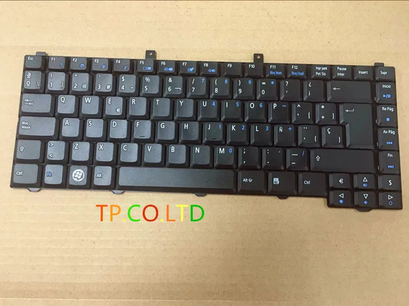 Brand New Spanish keyboard For ACER ASPIRE 3000 1400 3680 5570 Service SP version BLACK colour