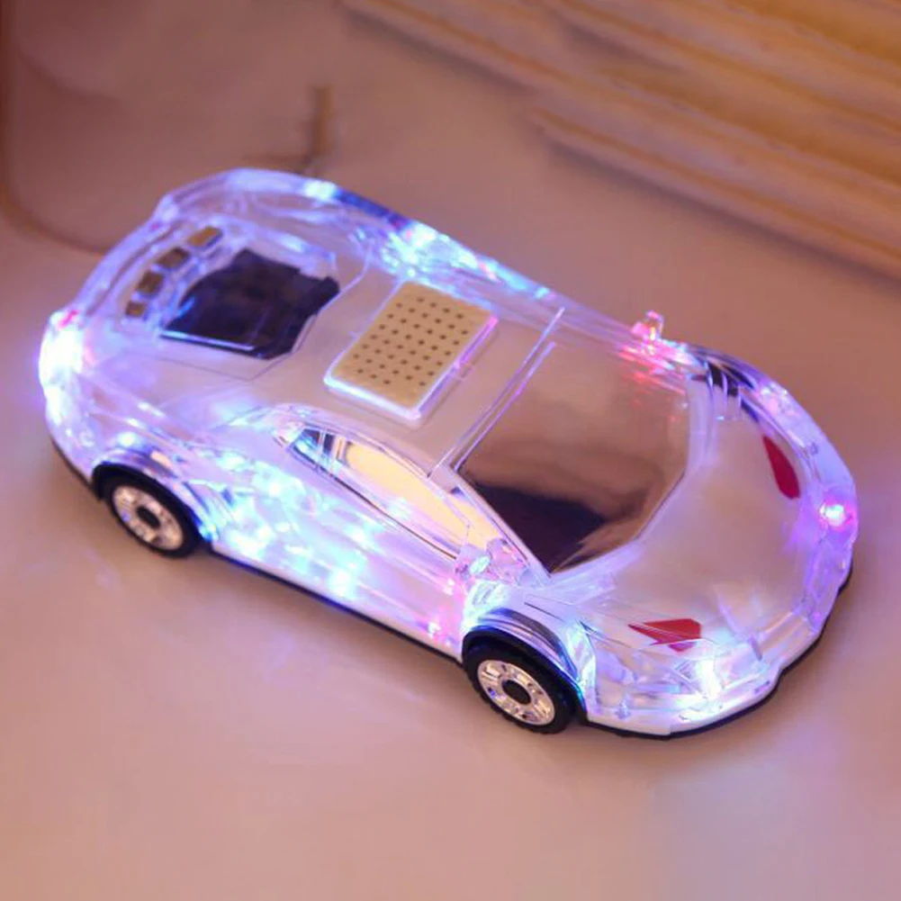 bluetooth-динамик спортивный автомобиль мини портативный мигающий свет беспроводной динамик свет сабвуфер карта вставка подарок