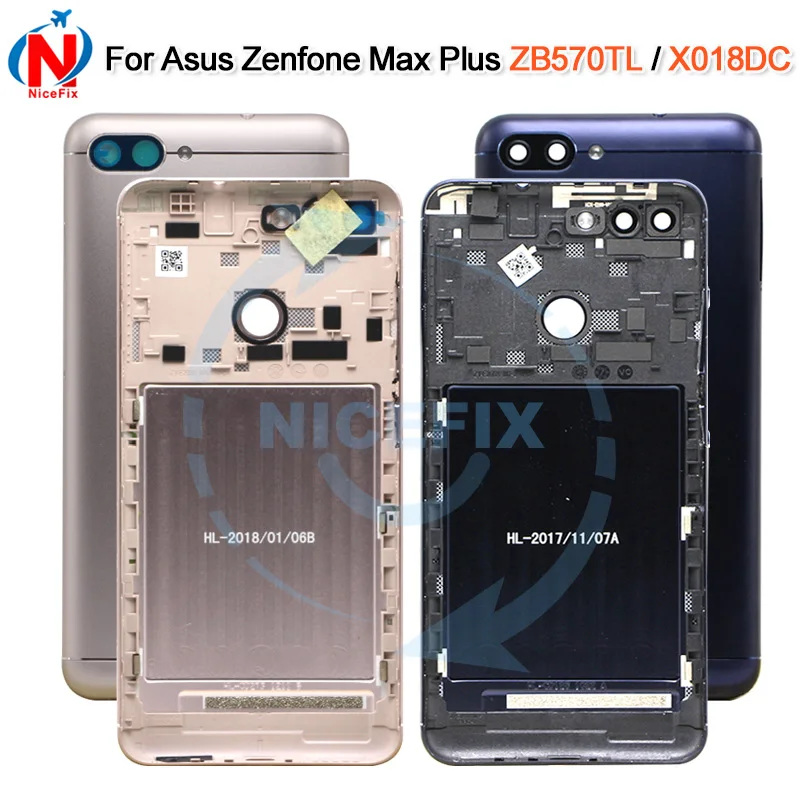 Для Asus Zenfone Max Plus ZB570TL задняя крышка чехол для M1 металлический батарейный корпус +