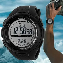 30 м водонепроницаемые новые модные мужские часы цифровые спортивные электронные часы мужские Аналоговые армейские светодиодный H51