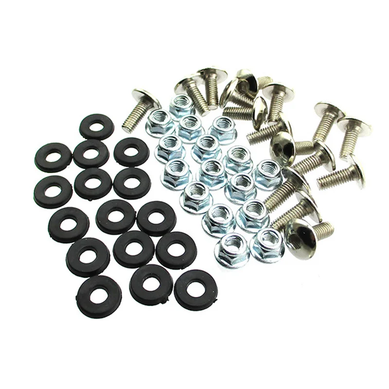 ATV Quad Plastic Fender Bolt Washer Nut Screw Kit For 50cc 70cc 90cc 110cc 125cc