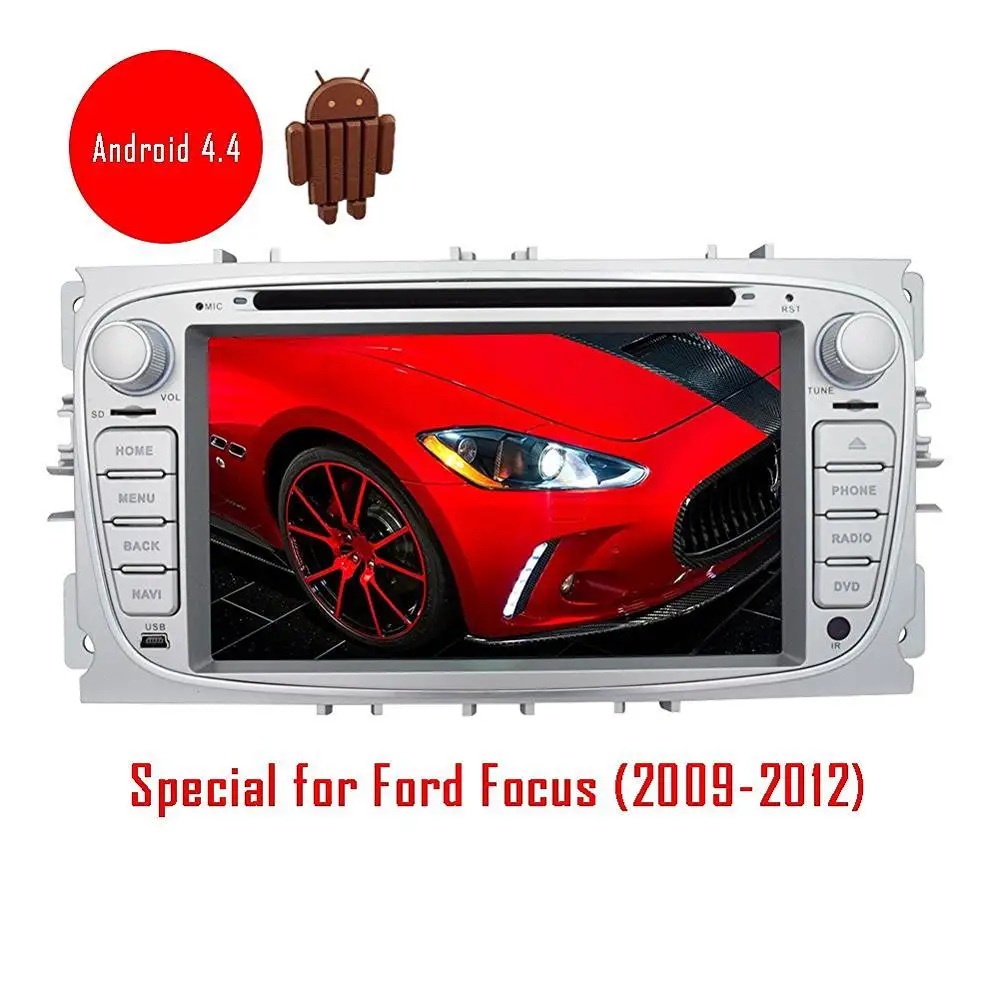 Android Автомагнитола стерео для Ford Focus 2009-2012 gps навигационное головное устройство