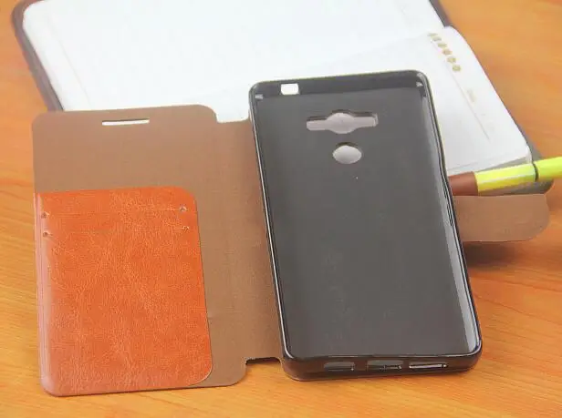New Original Elephone P9000 Flip cover case 5.5&quot 13.0MP Fingerprint ID Slot credit card High quality in stock | Мобильные