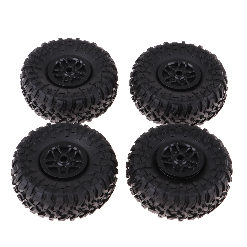 4pcs RC 1:12 Drift Car Rubber Wheel Rim &Tyre tires for D90 MN90 MN91