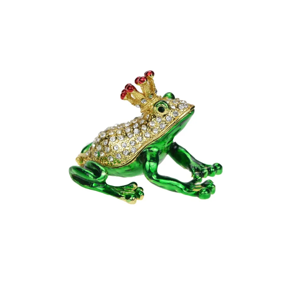 

FLETCHER Brand Metal Exquisite Artificial Frog for Home Decoration