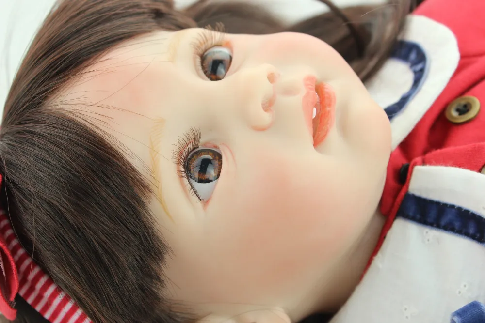 NPK дизайн 24 дюйма возрождается Малыша Кукла фридолин реалистичные sweet girl реального нежное прикосновение