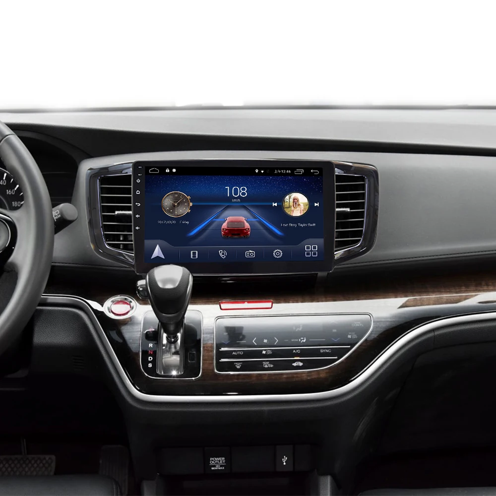 Sale 4G Lte Android 9.0 Car multimedia navigation GPS DVD player For HONDA Odyssey 2015-2019 years IPS screen Radio stereo 1