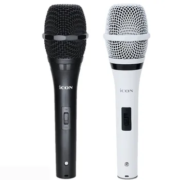 

Icon iPLUG-M studio condenser microphone handheld vocal/instrument recording mic for iPad, iPhone & iPod touch karaoke