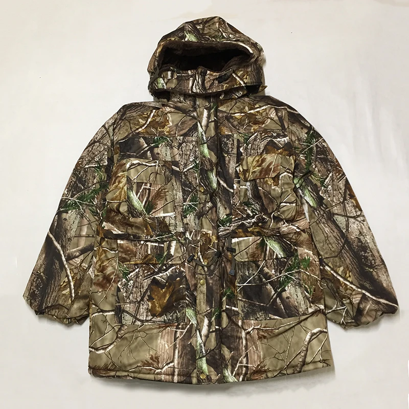 

Men Winter Bionic Camouflage Tactical Jacket Army Water Resistant Clothes Military Camouflage Outdoor Windbreaker Hunting Coats