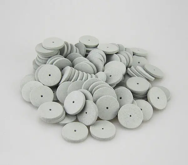 

100 Silicone Rubber Polishing wheels for Dental Jewelry Rotary Tool
