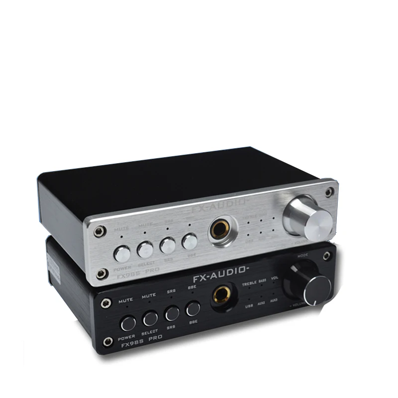 

FX-AUDIO FX-98S upgraded version of USB audio processor PR0 decoding DAC PCM2704 MAX9722 pre-amp JRC NJW1144 audio amplifier