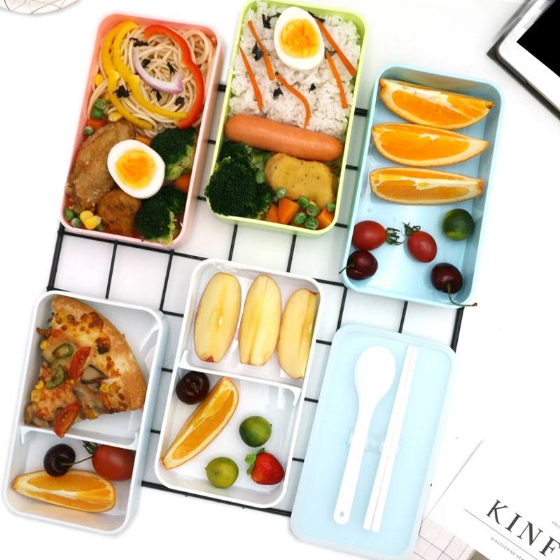 bento 2 layer lunch box with temperature display flask 500ml