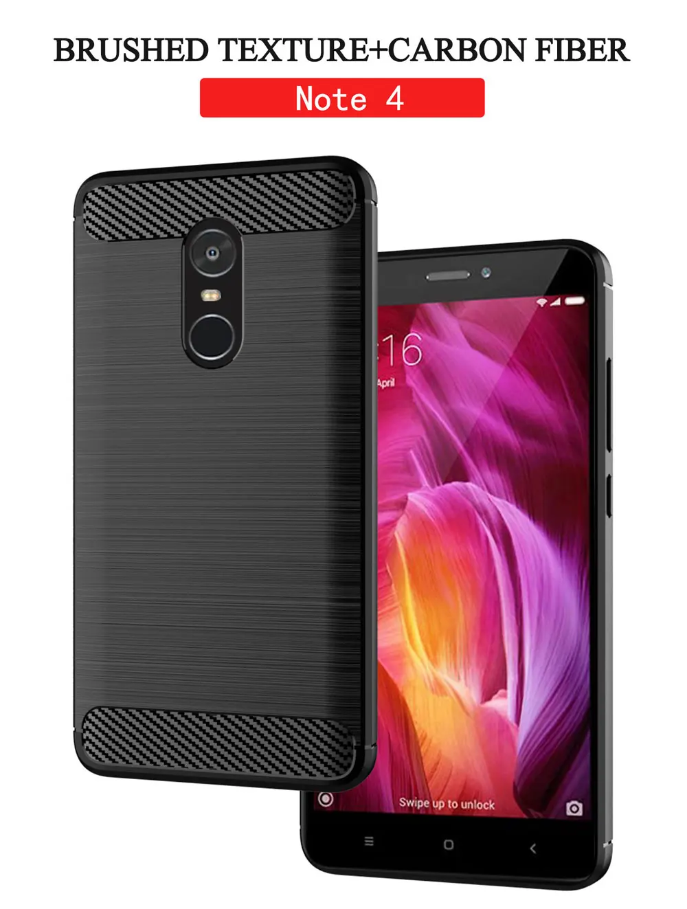 Чехол для телефона для Xiaomi Redmi Note 4x мягкий карбоновый стиль защитная задняя крышка силиконовый Redmi note4 Global версия Note4X Pro 4XPro