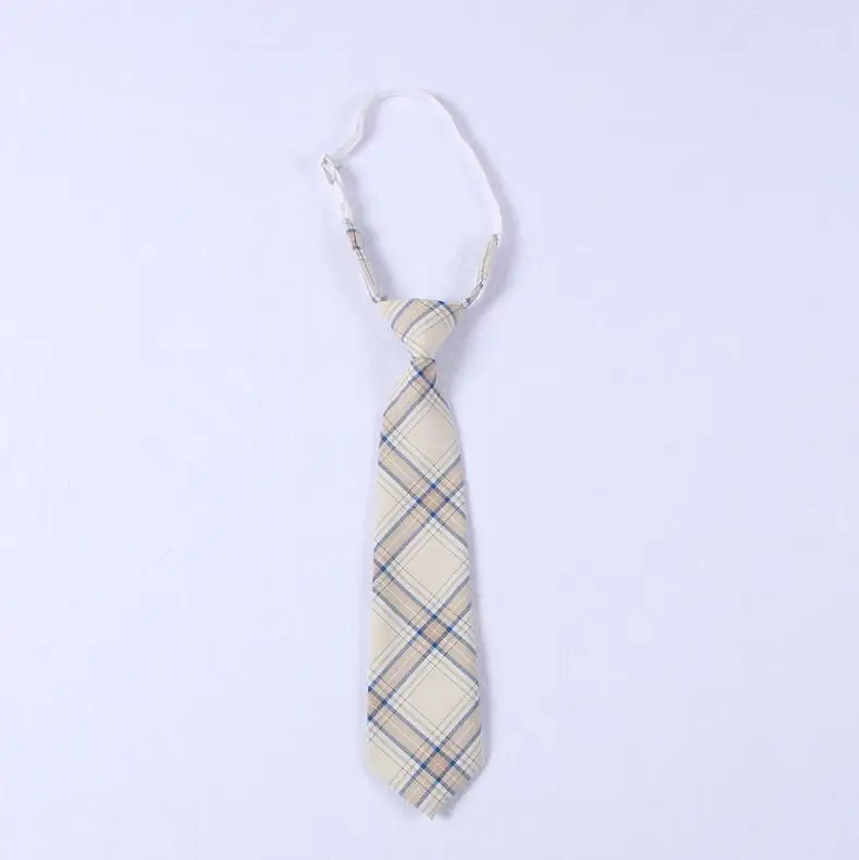 60 цветов японский клетчатый галстук JK галстук для костюма студенческий галстук юбка в клетку галстук того же стиля полноцветный JKA15 - Цвет: 34