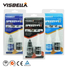 Visbella 3 шт. 7 Второй Speedy закрепляющая пудра клей быстрого склеивания ремонт заполнить армирующие двойной сопротивление воды герметики