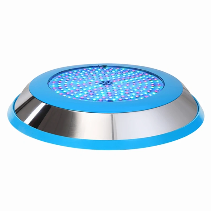

Boruit Stainless 18W 252LED Swimming Pool Lamp IP68 Submersible Underwater Light RGB Multi-color 12V