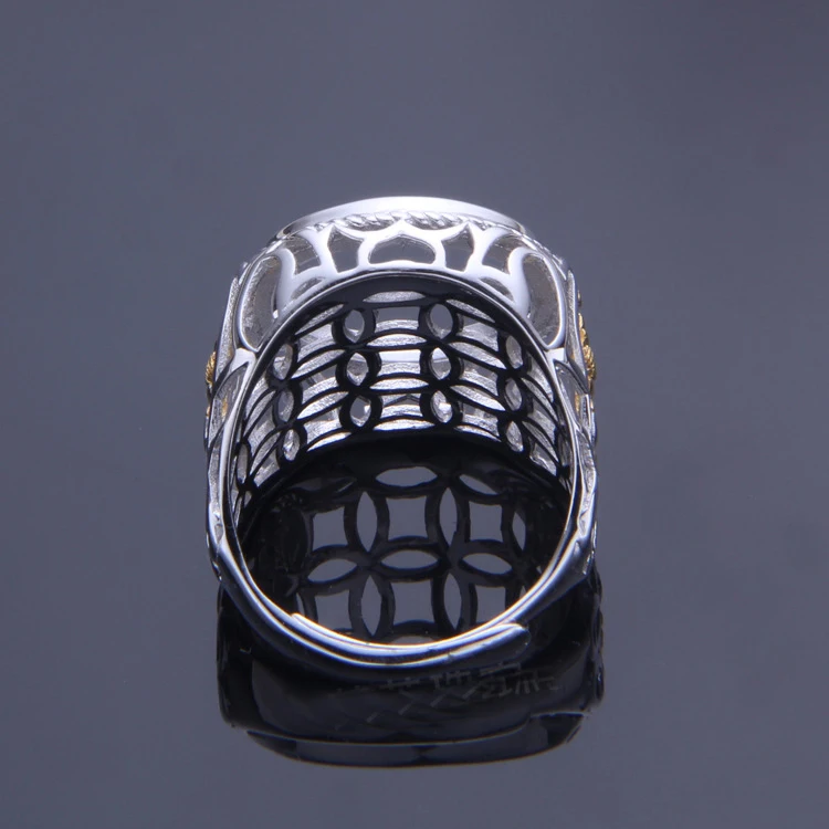 16*16 мм 925 пробы серебро для мужчин полу крепление основы заготовки база чистый блокнот Винтаж кольца кольцо набор ювелирных изделий подарок diy A2085