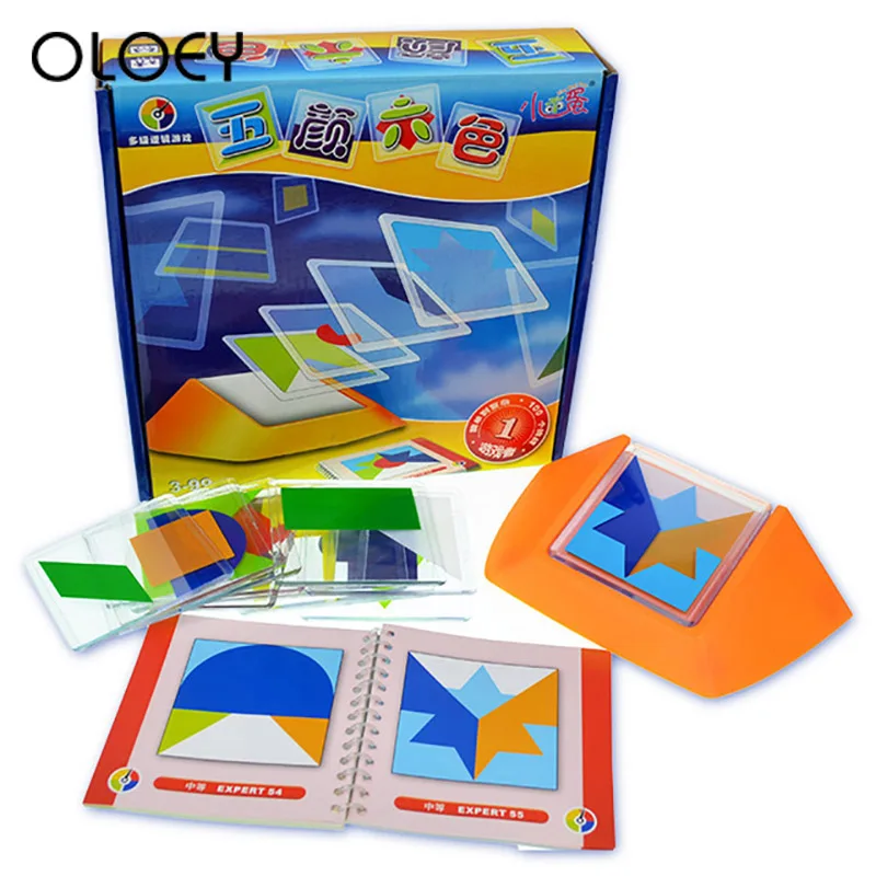 

100 Models Logical Puzzle Toy For Children Intelligence Toy Board Game IQ Brain Montessori Jigsaw Puzzle EducationToy Kid Gift