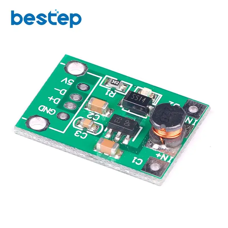 1PCS DC-DC Boost Converter Step-Up Module 1-5V to 5V  Power Module 5V output