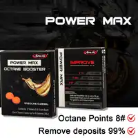Arashi 6 แพ็ค Gasoline Additive การใช้ทำความสะอาด Improver Energy Saver Power Max เม็ดสำหรับ KAWASAKI Z800 Z 800 Z1000 2013 -2015