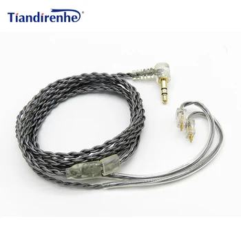 

0.78mm 2 pin for Logitech UE TF10 TF15 5pro SF3 Earphones Upgraded Replacement Cable Headset Cables for iphone 7 xiaomi mp3