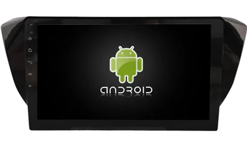 Top DSP android 8.1.2 gps navigation for 2016 skoda SUPERB 10" Navirider car dvd player multimedia autoradio tape recorder headunit 0