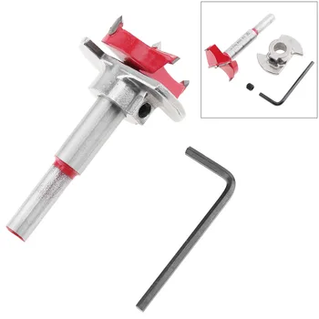 

1pcs 35mm Woodworking Drill Bit Positioning Hinge Cutter Calibration Carbide Bit Tipped Drilling Power Tools Accessories