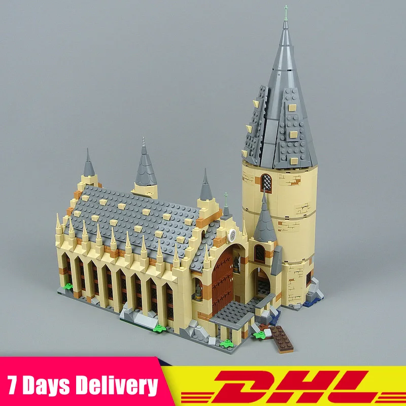 

Compatible LegoINGlys 75954 Harry Movie Potter Hogwarts Great Wall Set Building Blocks House Kids Toys Gifts Christmas Gifts