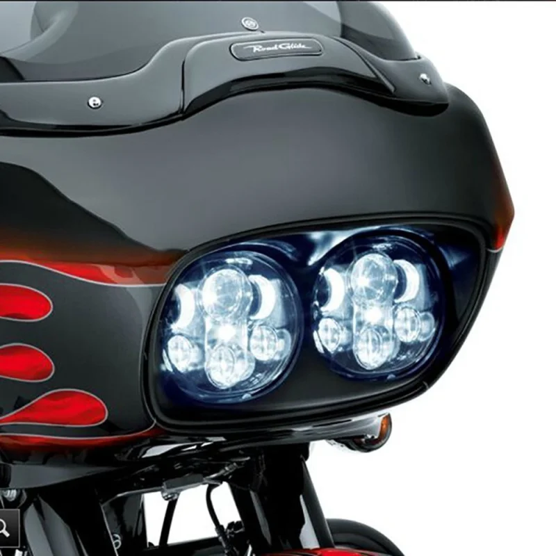 FADUIES 5.75 inch dual LED headlamps Harley Motorcycle 5 34 90W Led Motorcycle headlight For harley-davidson Road Glide dual (23)