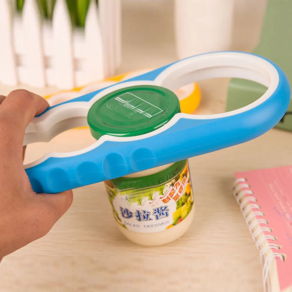 

Manual can opener fashion can bottle cap bottle gourd shape 4 in 1 key multi-function creative can opener kitchen tool L0401