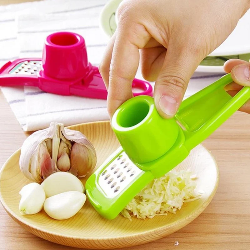 Garlic Presses Kitchen Tool Grater Multi function Creative Grinding