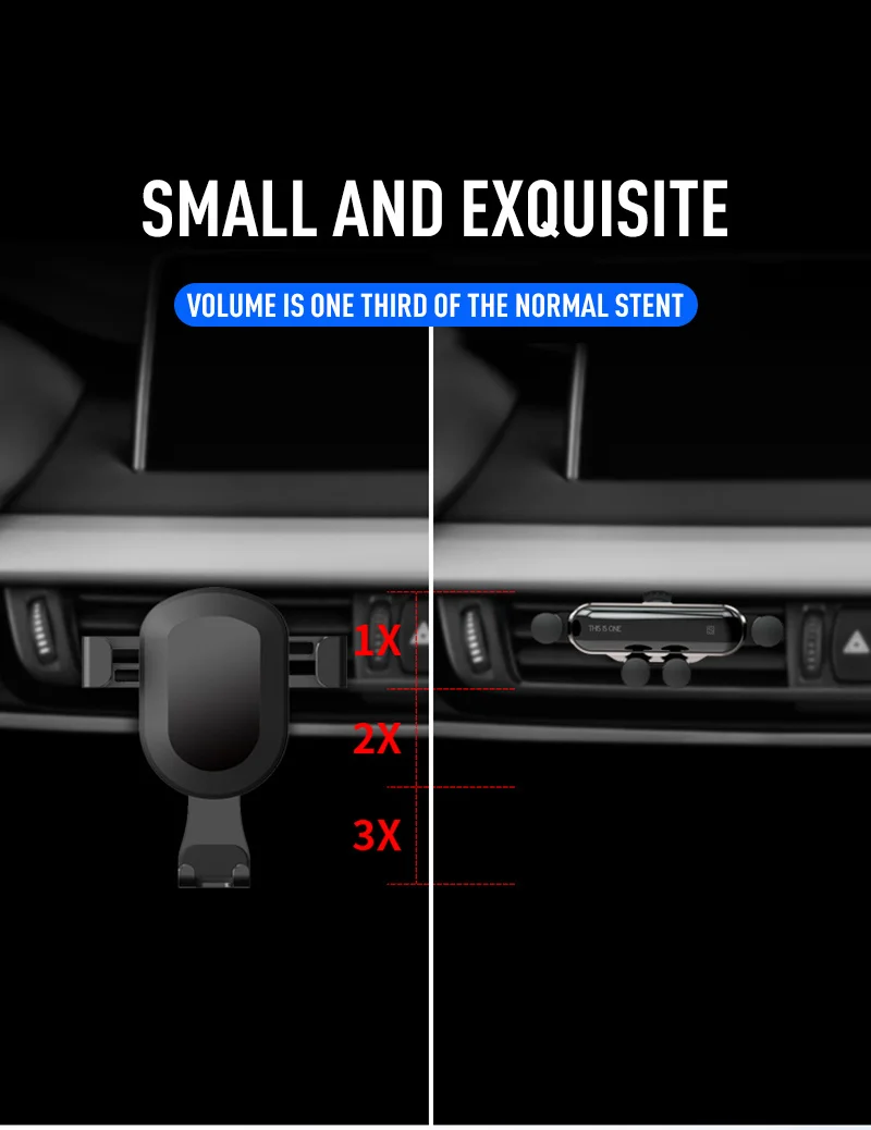 Автомобильный держатель для телефона на магните для iphone X Xs Max samsung S9 автомобильное крепление, устанавливаемое на вентиляционное отверстие в салоне автомобиля гравитационного автомобильные держатели для Xiaomi huawei один подставка для мобильного телефона