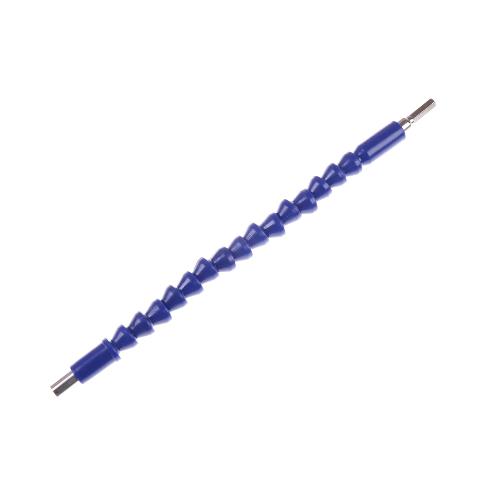 Plastic Metal Blue Screwdriver Extension Power Tool Electronics Drill Bit Connect Link Flexible Shaft Bits Accessories Holder