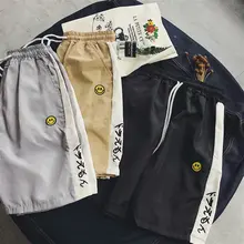 Men's Shorts Summer Solid Overalls Striped Sports Pocket Fashion New Male Soft Cool Loose Outdoor Streetwear Men's Shorts Summer Solid Overalls Striped Sports Pocket Fashion New Male Soft Cool Loose Outdoor Streetwear