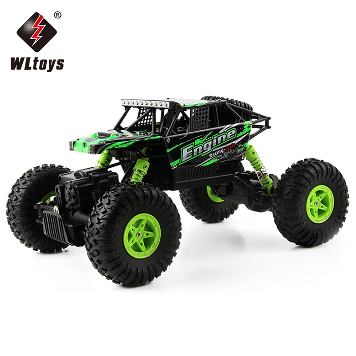 

WLtoys 4WD RC Climbing Bigfoot Remote Control Model Off-Road Truck Crawler Car Proportional Controlled All Terrain Vehicle