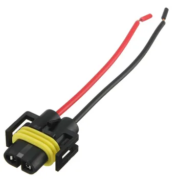 

New H8 H11 Female Adapter Wiring Harness Socket Car Auto Wire Connector Cable Plug For HID LED Headlight Fog Light Lamp Bulb