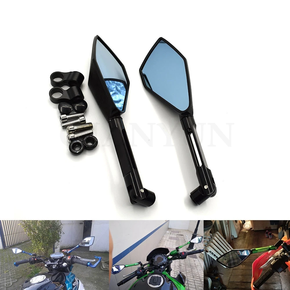 Зеркала заднего вида для Honda Hornet 600 CB 600F 900F 250F 300F 650F X4 CBF600 CNC алюминиевое зеркало