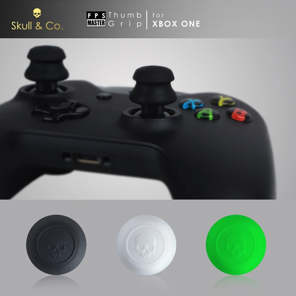 Skull & Co. Thumb Grip Joystick Cap FPS Master Thumbstick Cover for Xbox One Controllerin