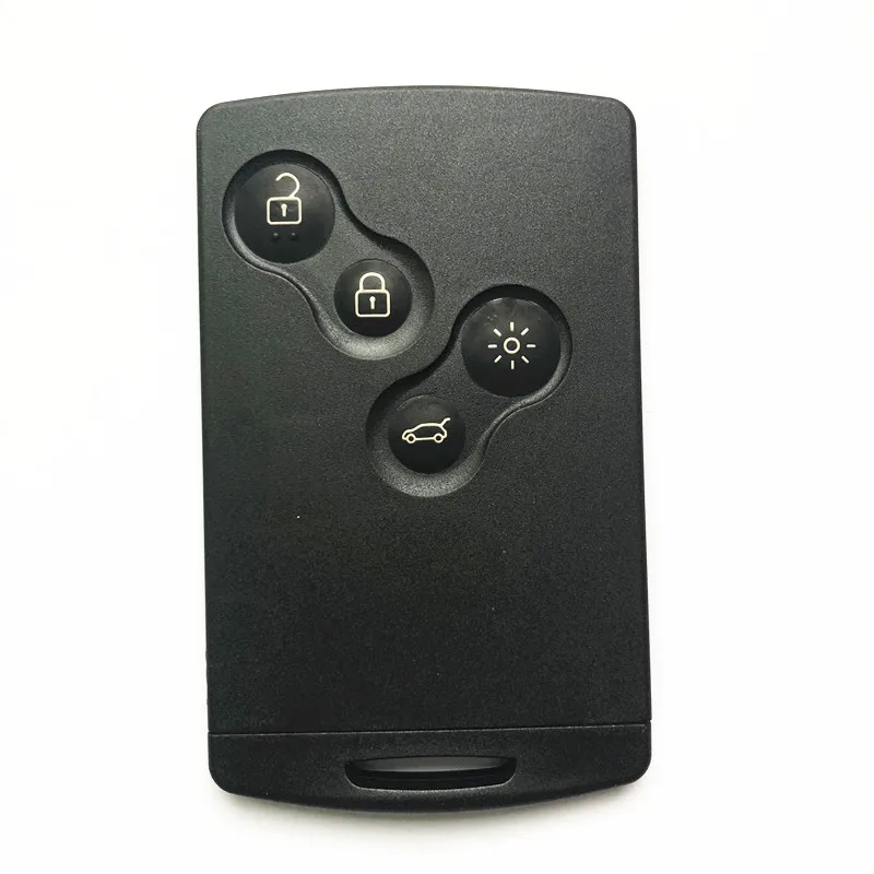 

For Renault Clio4 Captur 2016 Proximity Smart Card Key 4 Buttons 433MHz AES Transponder