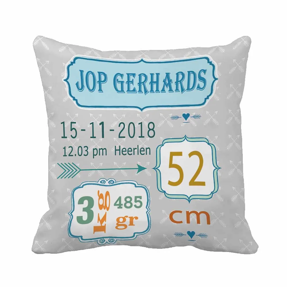 Baby S Nursery Room Stat Arrow Pattern Pillow Decorative Stat Arrow Pattern Pillow Decorative