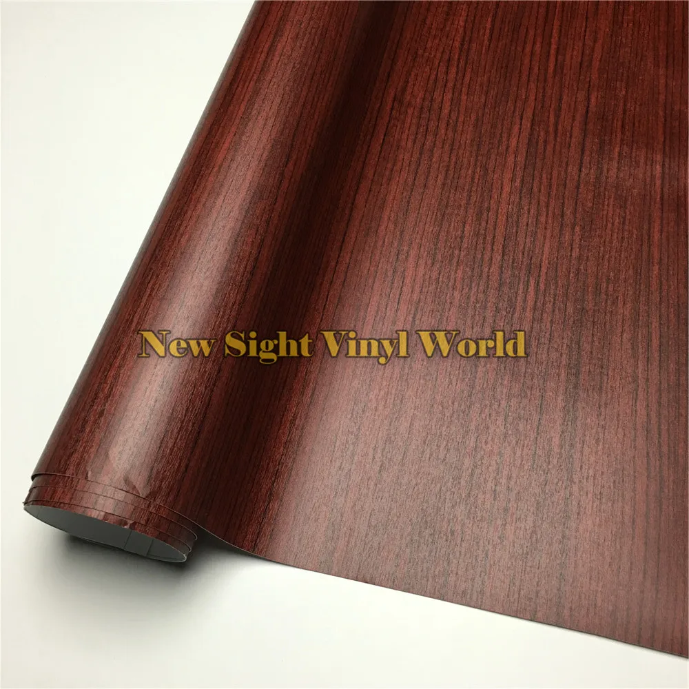 Teak Wooden Texture Wrap Car Wood Vinyl Floor Furniture Auto Interier
