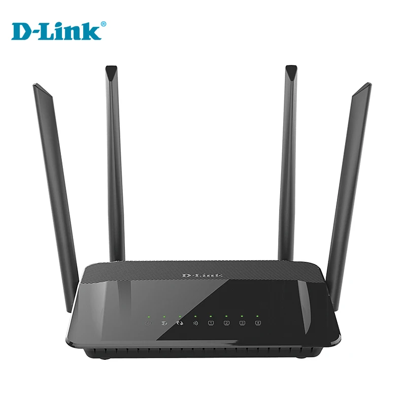 D-LINK DIR - 822 English 2.4G/5Ghz 1200Mbs gigabit wireless router wifi household wall support optical fiber home ROUTER