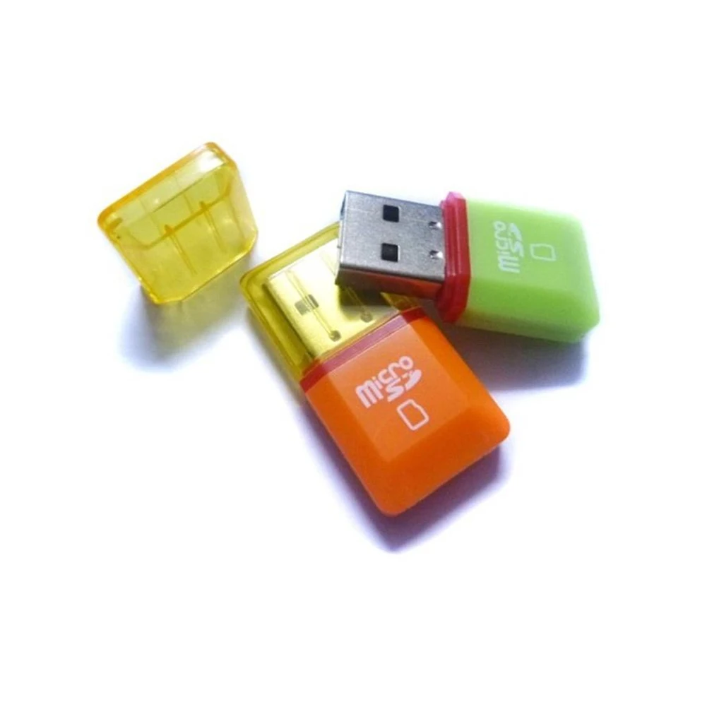 Новое поступление 2 шт USB 2,0 Мини Micro SD TF кард-ридер адаптер памяти T-Flash кард-ридер