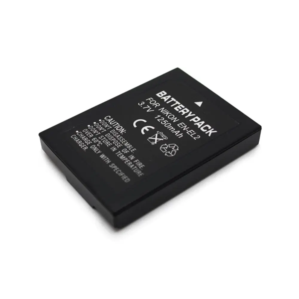 

1250mAh EN-EL12 EN EL12 ENEL12 Digital Camera Battery For Nikon CoolPix S8000 S610 S620 S70 S9100 S1100
