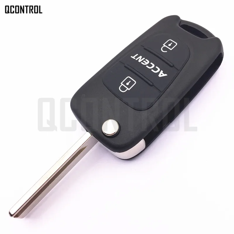 QCONTROL Автомобильный Дистанционный ключ для HYUNDAI Accent RKE-4A01 или RKE-4A02 433 МГц Дверной замок