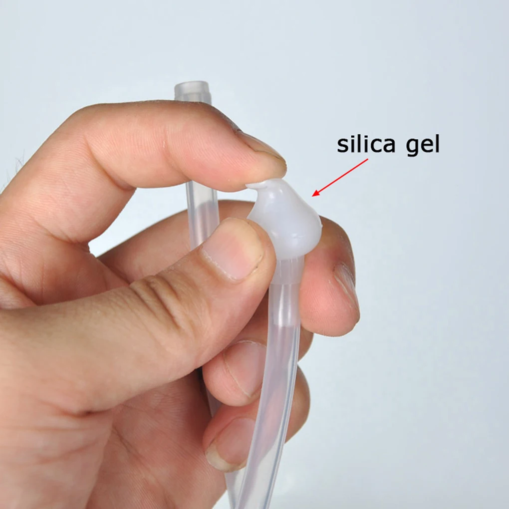 Newborn Baby Safety Nose Cleaner Vacuum Suction Nasal Mucus Aspirator Flu Protections New Baby nose cleaning tweezers Vacuum