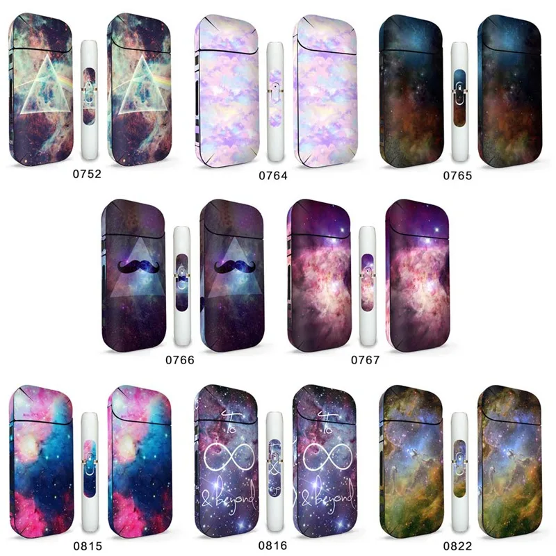 

1 Piece Star Sky PVC Material Printing Label Sticker Suitable For Iqos 2.4 Plus